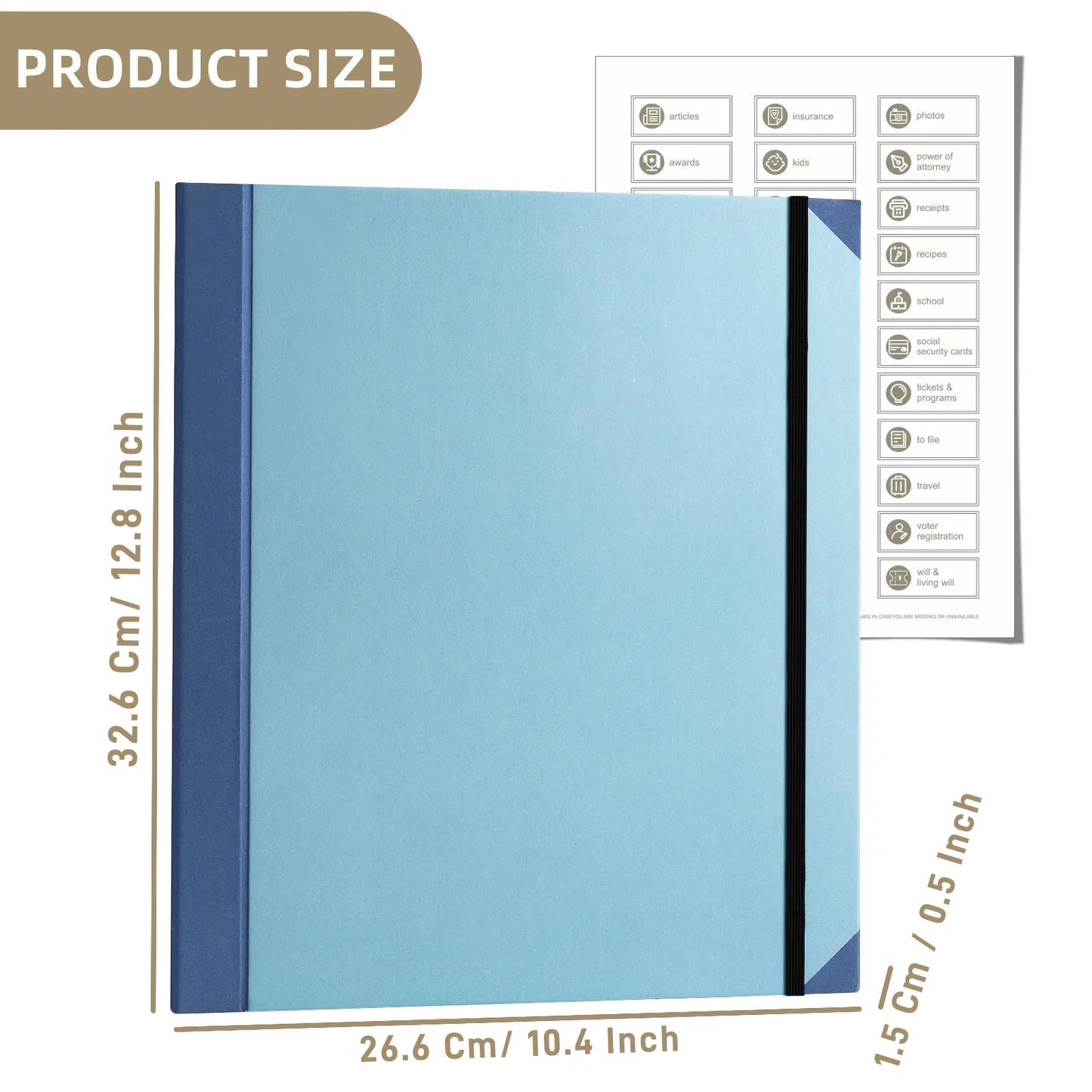 Bohorgnizer Document Binder